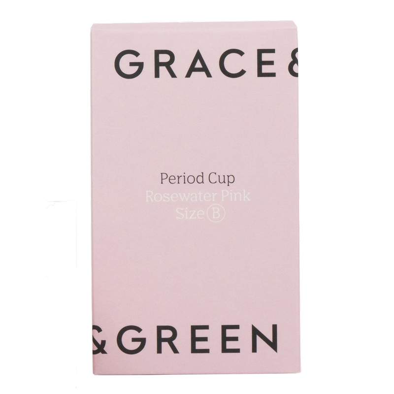 Grace & Green Period Cup Rosewater Pink Size B, 1pcs