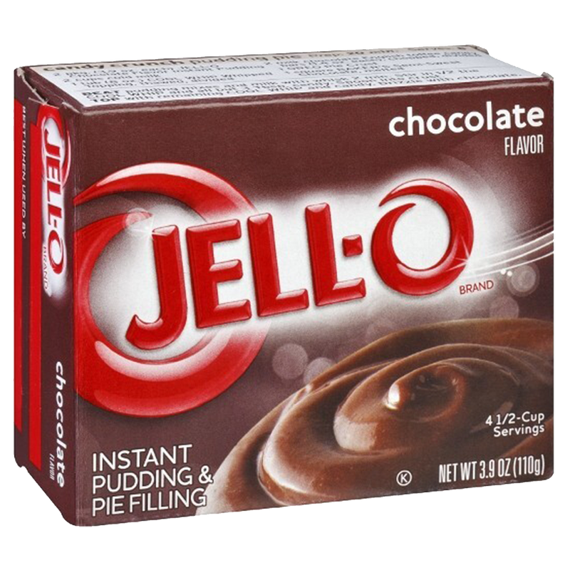 Jello Chocolate Flavored Instant Pudding & Pie Filling 3.9oz