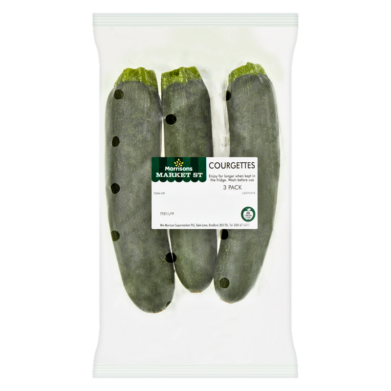 Morrisons Courgettes (min 2 pack)
