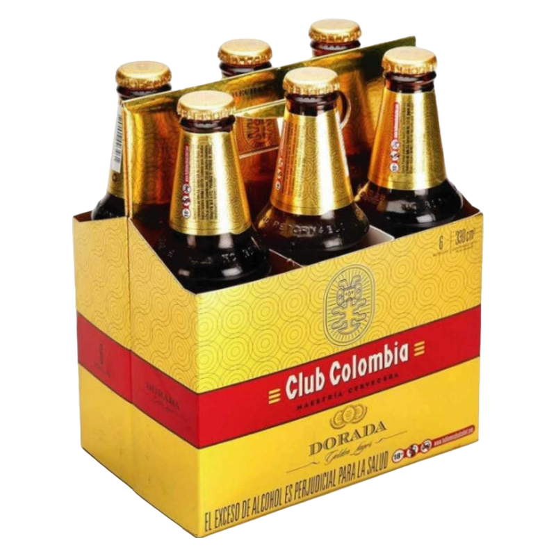 Club Colombia Cerveza 6pk 11.15oz Bottle