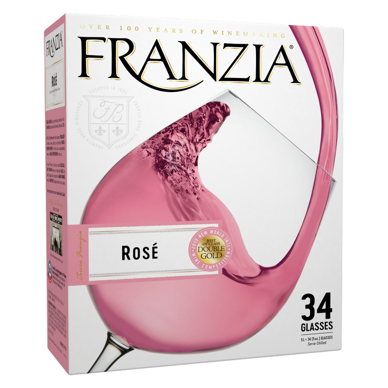 Franzia Vintner Select Rose Wine 5 Liter Box