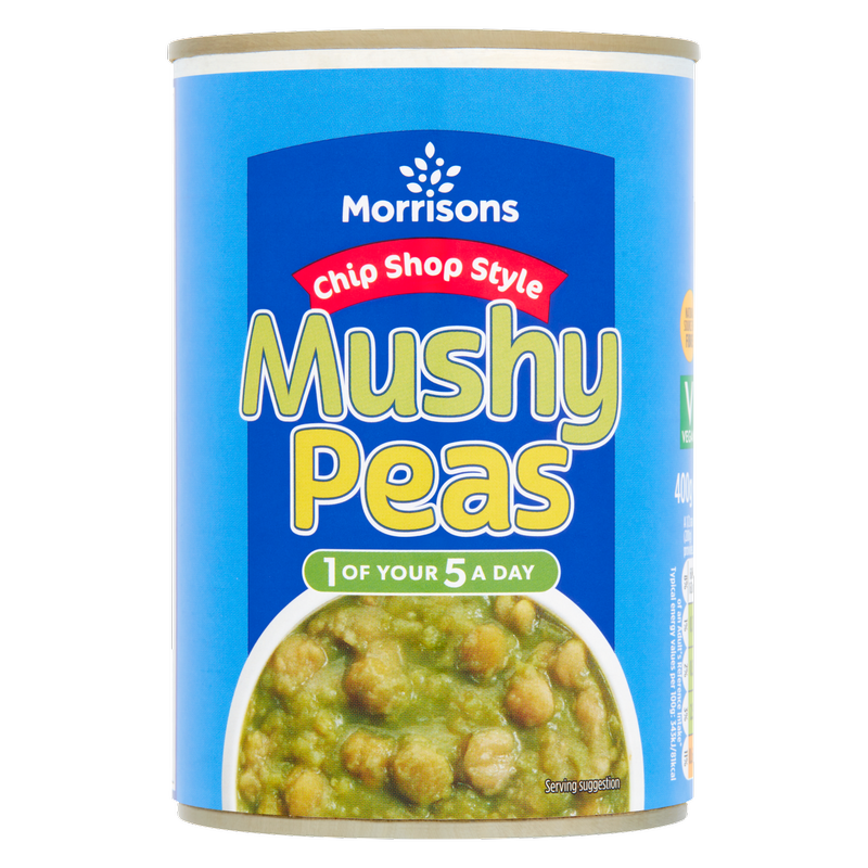 Morrisons Chip Shop Style Mushy Peas, 400g