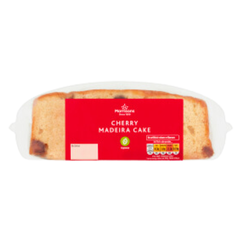 Morrisons Cherry Madeira Cake, 1pcs