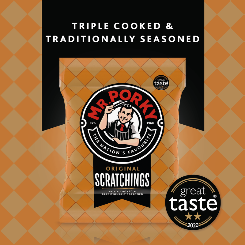 Mr Porky Original Scratchings, 40g