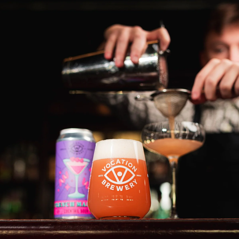 Vocation French Martini Cocktail Sour, 440ml