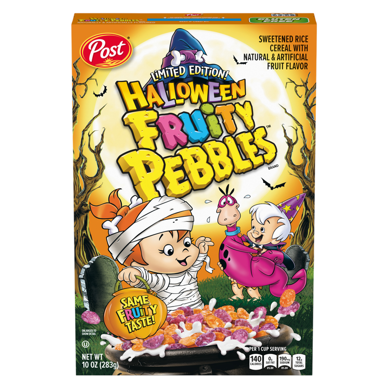 Post Halloween Fruity Pebbles, 10 oz