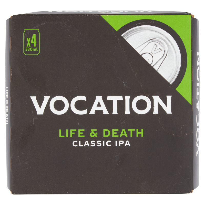 Vocation Life & Death IPA, 4 x 330ml