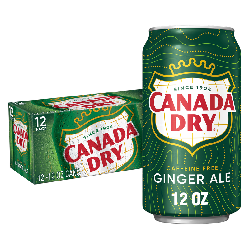 Canada Dry Ginger Ale 12pk 12oz Can