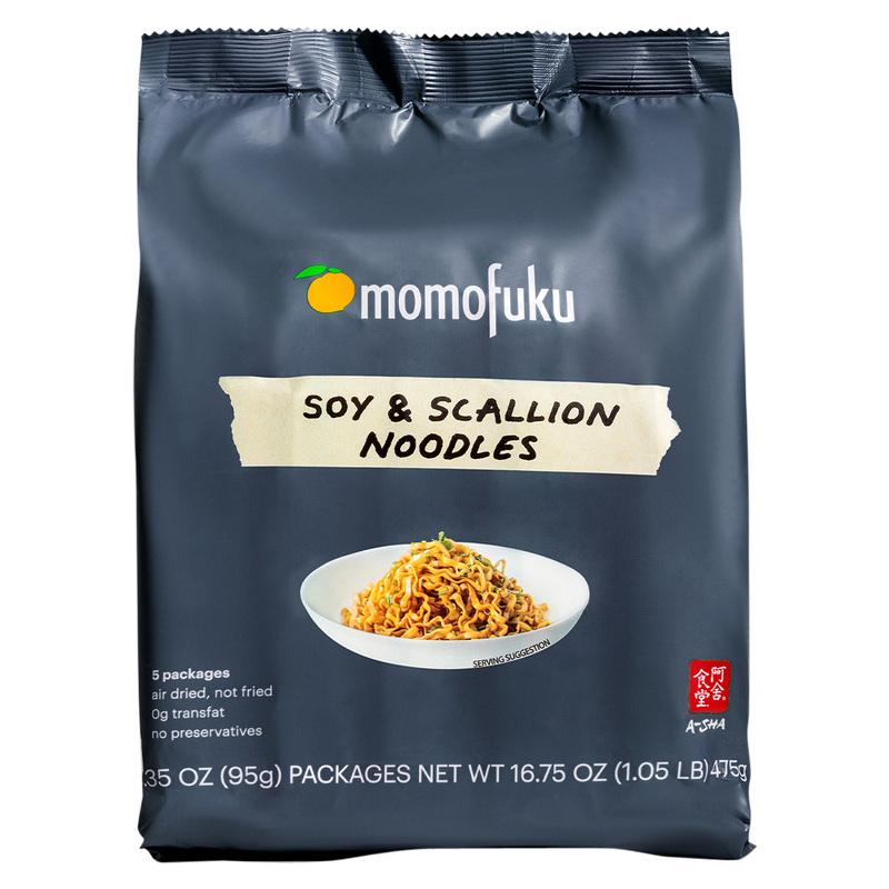 Momofuku Soy & Scallion Noodles 5pk 16.75oz
