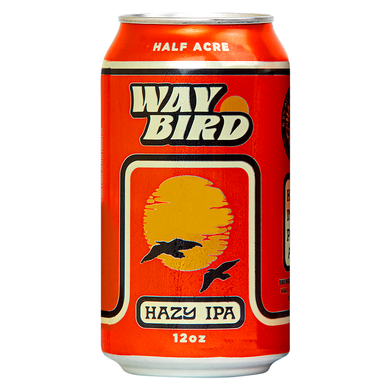 Half Acre WayBird Hazy IPA 6pk 12oz Can 6.5% ABV 