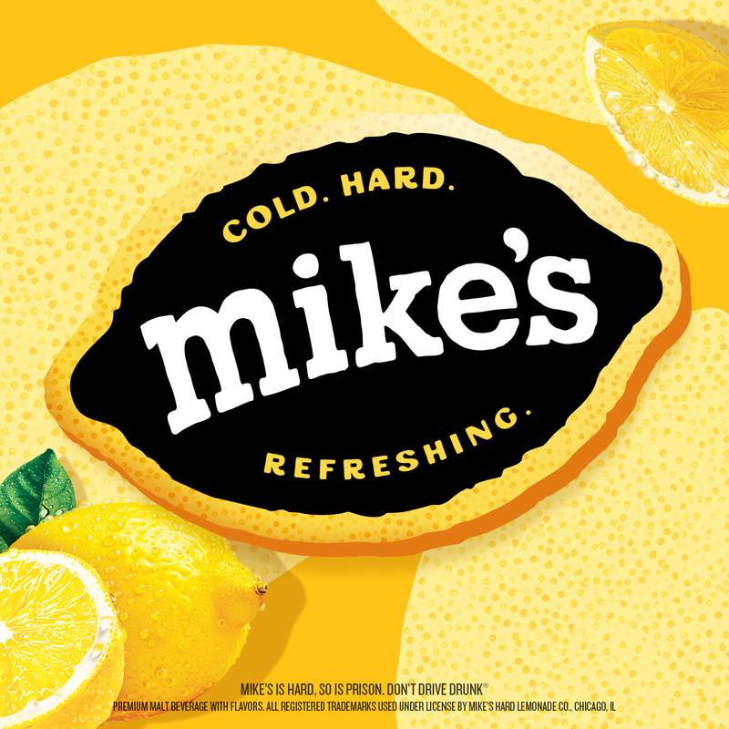 Mike's Hard Lemonade Zero Sugar 6pk 11.2oz Btl 4.8% ABV