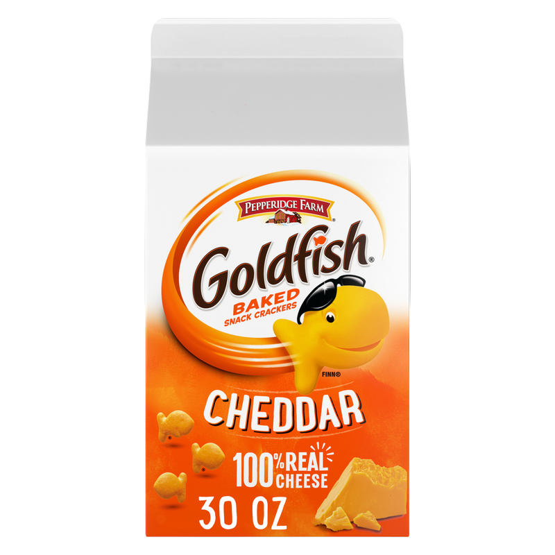 Goldfish Cheddar Crackers, 30oz