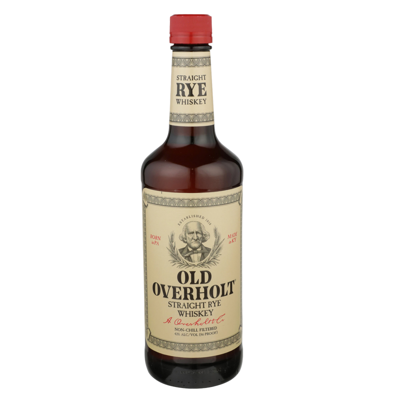 Old Overholt Straight Rye Whiskey 750ml (80 Proof)