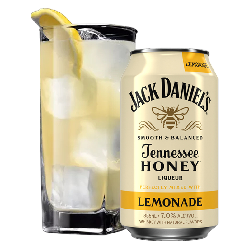 Jack Daniel's Tennessee Honey Lemonade 4pk 12oz
