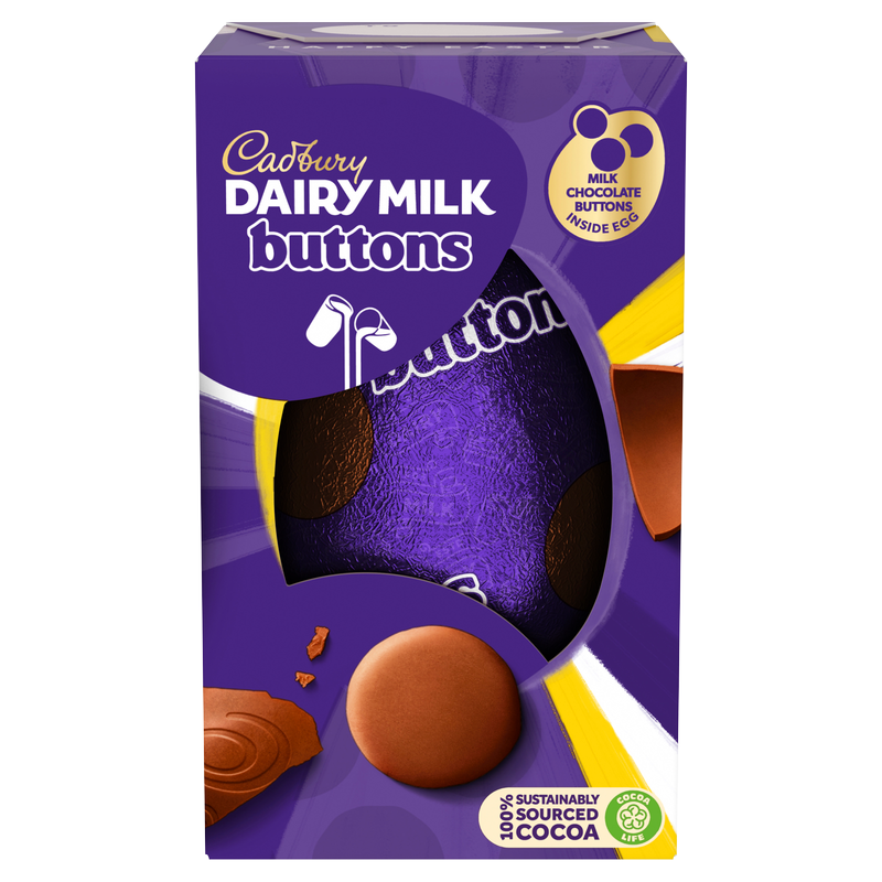 Cadbury Dairy Milk Buttons Egg, 96g