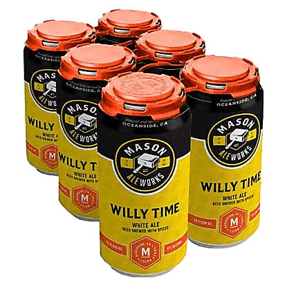 Mason Ale Works Willy Time Witbier 6pk 12oz Can