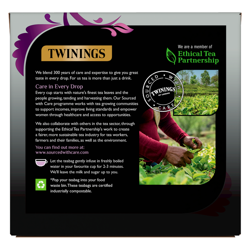 Twinings The Earl Grey 80 Plant-Based Tea Bags, 200g