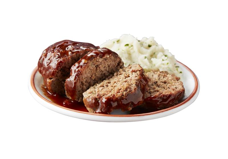 Crave New World Bison Meatloaf and Herbed Mashed Potatoes Frozen Meal, 11oz. 