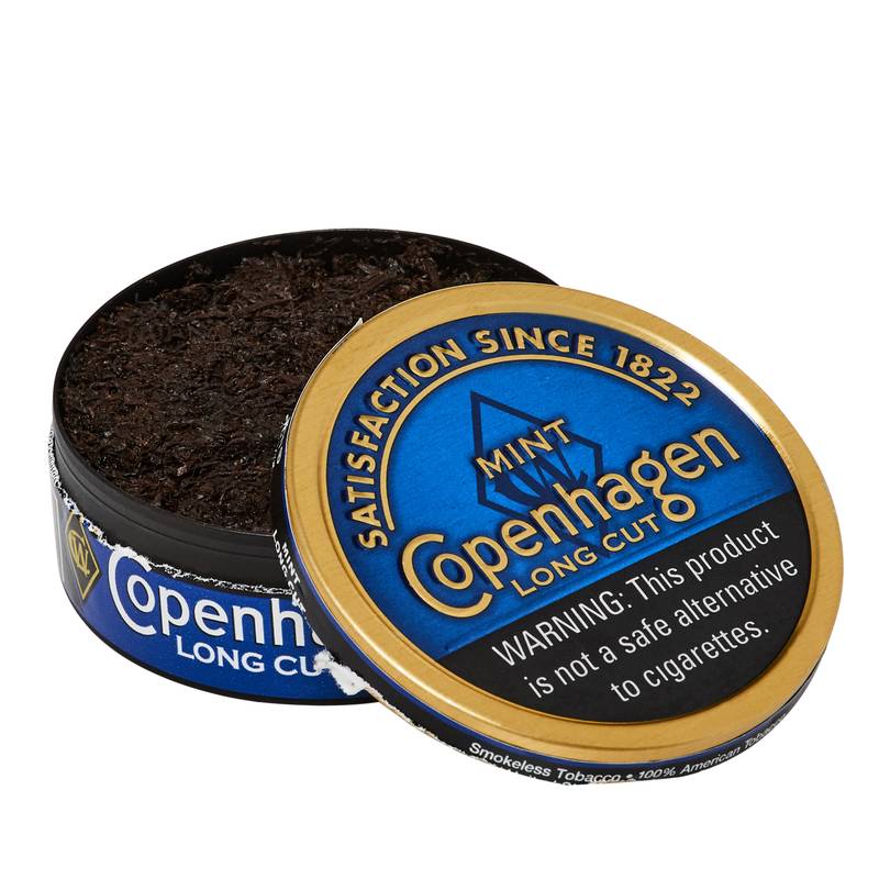 Copenhagen Mint Long Cut Chewing Tobacco 1.2oz