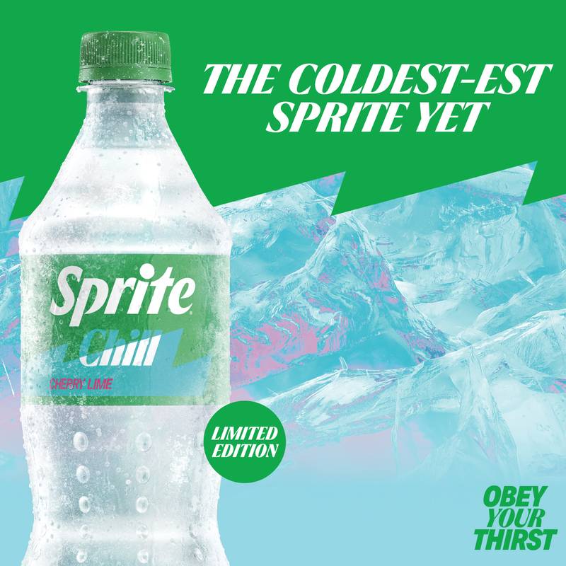 CHilliN liquid【CRDH H4CBD CBN】 Sprite Chill Cherry Lime 20oz Btl - Delivered In As Fast As