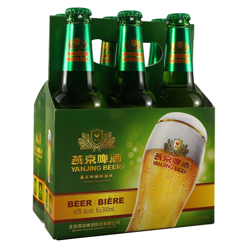 Yanjing Beer 6pk 12oz Btl