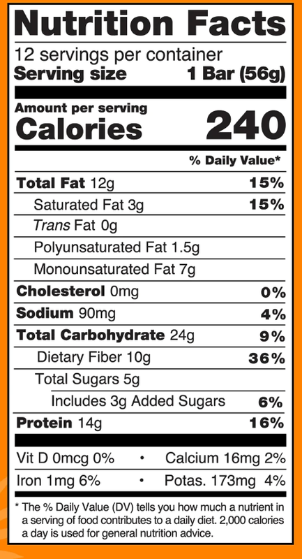 Aloha Peanut Butter Chocolate Chip Protein Bar Case 12 ct