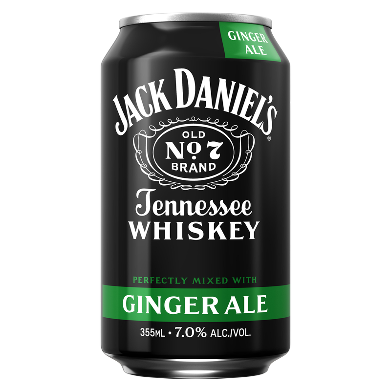 Jack Daniels Jack & Ginger 4pk Cans 7 ABV Delivered In As Fast As 15