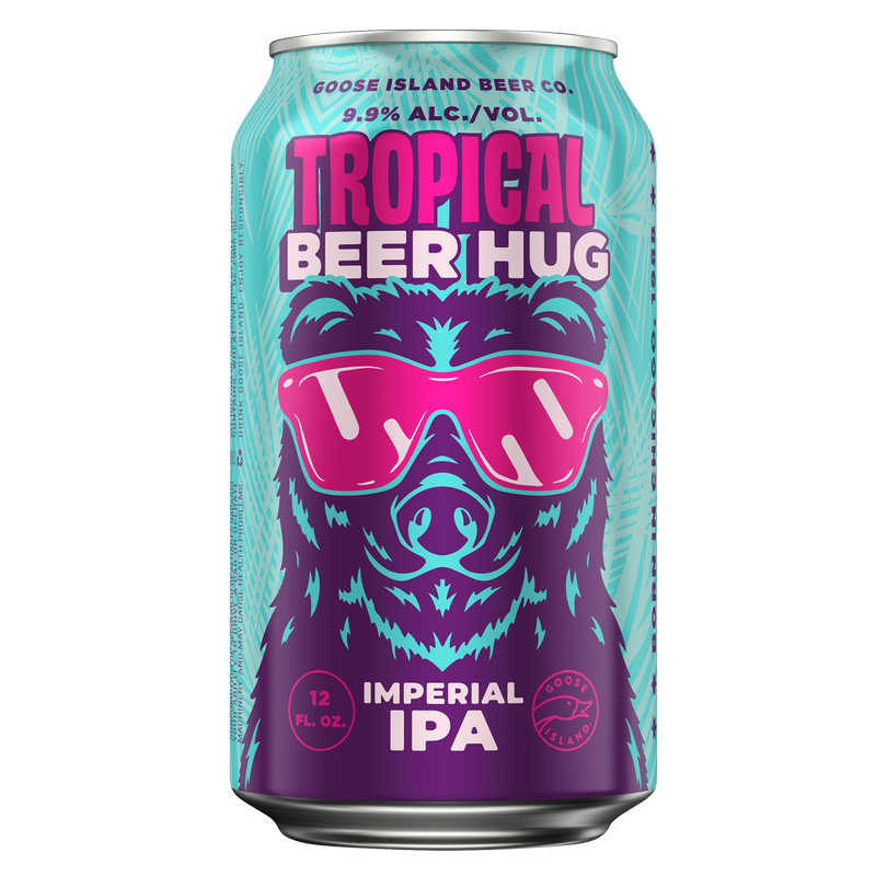 Goose Island Tropical Beer Hug Imperial IPA Single 12oz Can 9.9% ABV