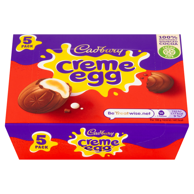 Cadbury Creme Egg, 5 x 28g