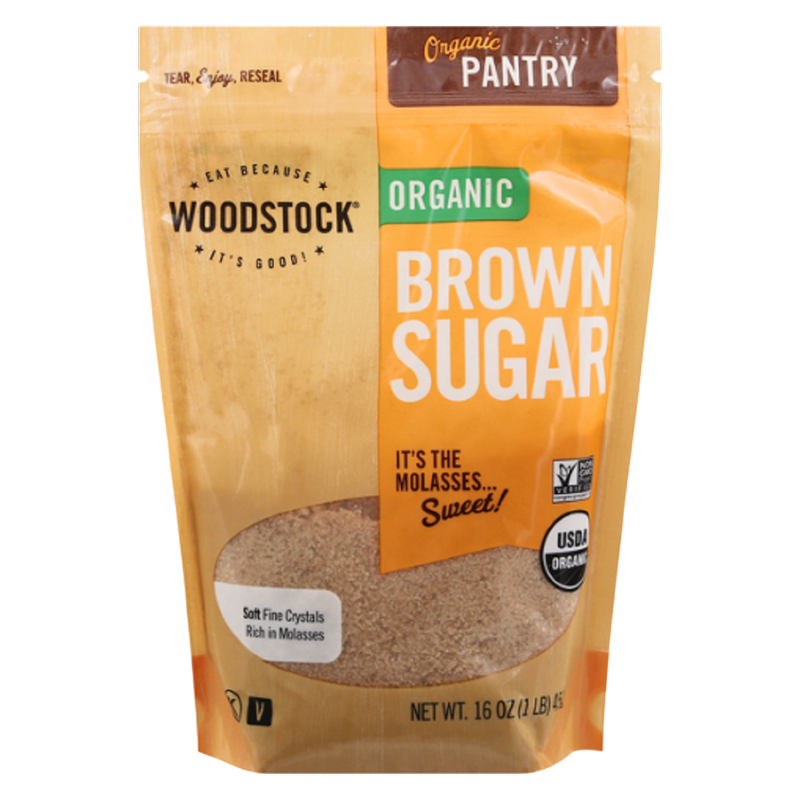 Woodstock Organic Brown Sugar 16oz