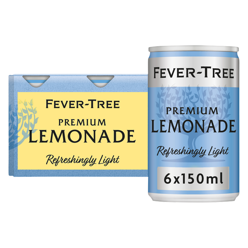 Fever-Tree Premium Lemonade, 6 x 150ml