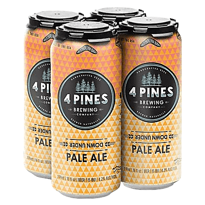 4 Pines Brewing Down Under Pale Ale 4pk 16oz Can