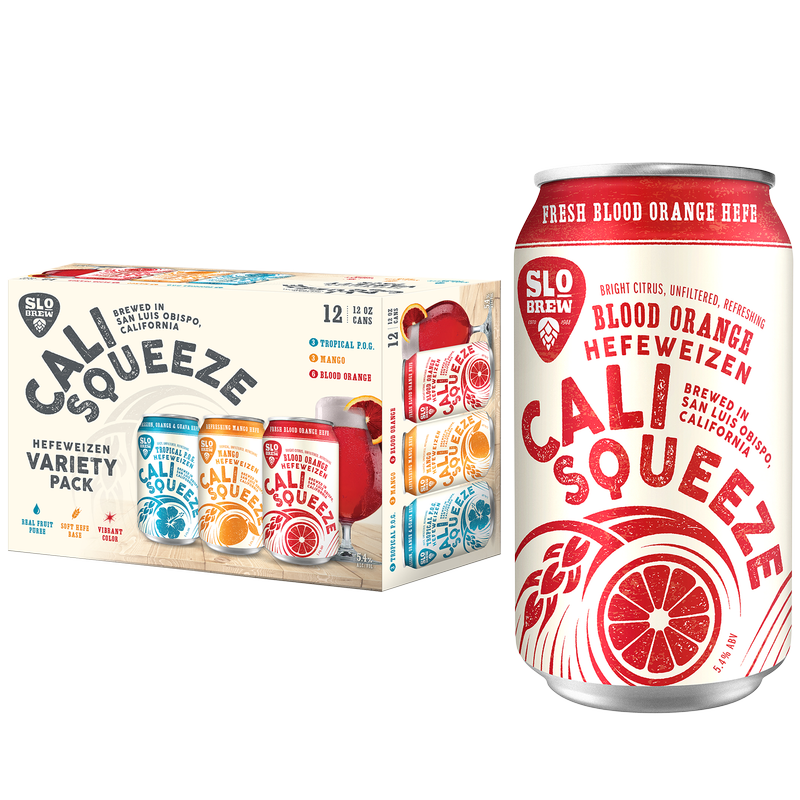 SLO Brew Cali-Squeeze Variety 12pk 12oz Can 5.6% ABV