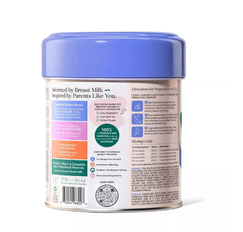 ByHeart Whole Nutrition Infant Formula Powder