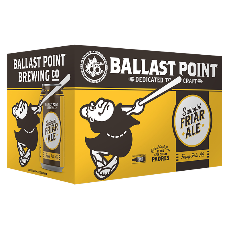 Ballast Point Brewing Swingin' Friar Ale 6pk 12oz Can