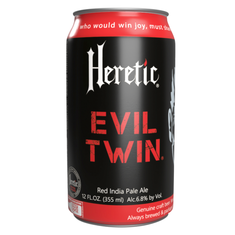 Heretic Brewing Evil Twin Red Ale 6pk 12oz Can