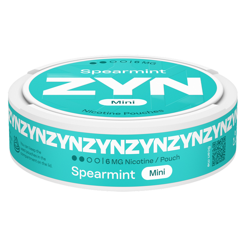 Zyn Spearmint Mini Strong 6mg, 20pcs