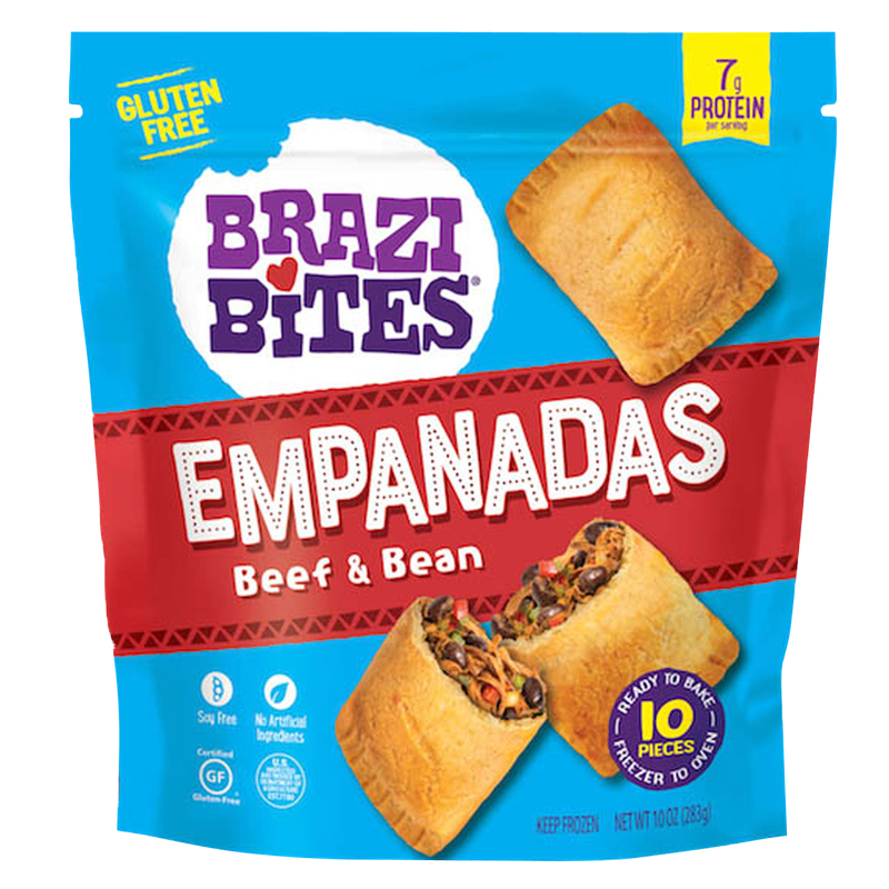 Brazi Bites Beef & Bean Empanadas 10ct