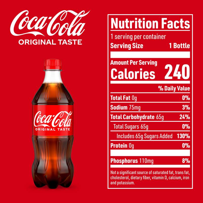 Coca-Cola Botella de 20 oz