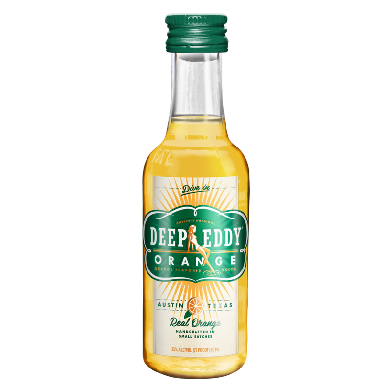 Deep Eddy Orange Vodka 50ml (70 Proof)