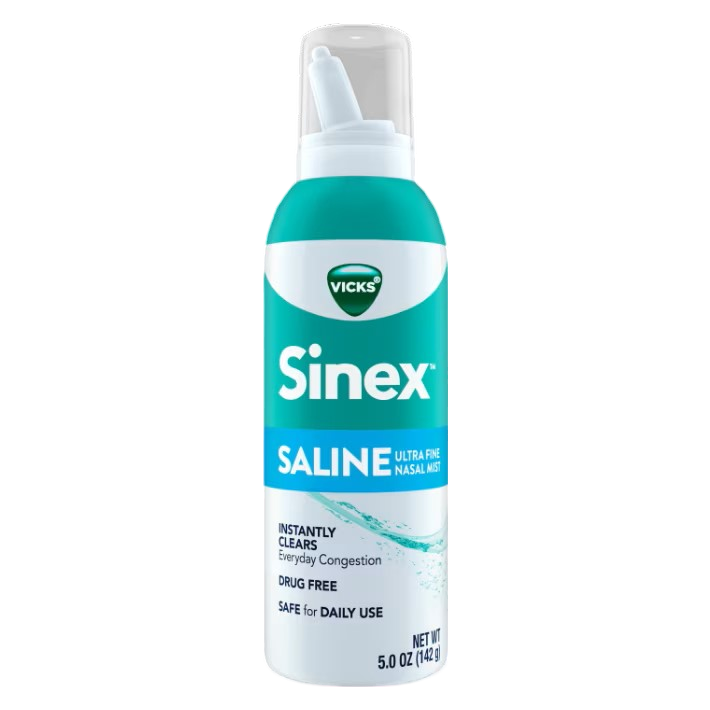 Vicks Sinex Saline Extra Strength Nasal Spray, Drug Free, 5 OZ