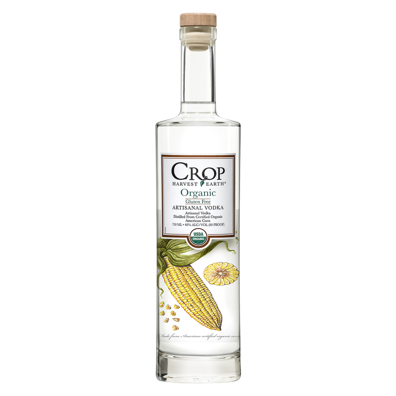 Crop Organic Artisanal Vodka 750 mL (80 proof)