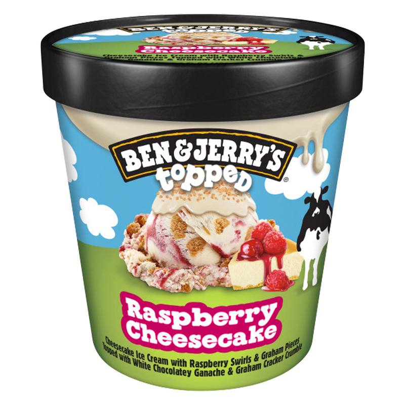 Ben & Jerry's Raspberry Cheesecake Ice Cream Pint