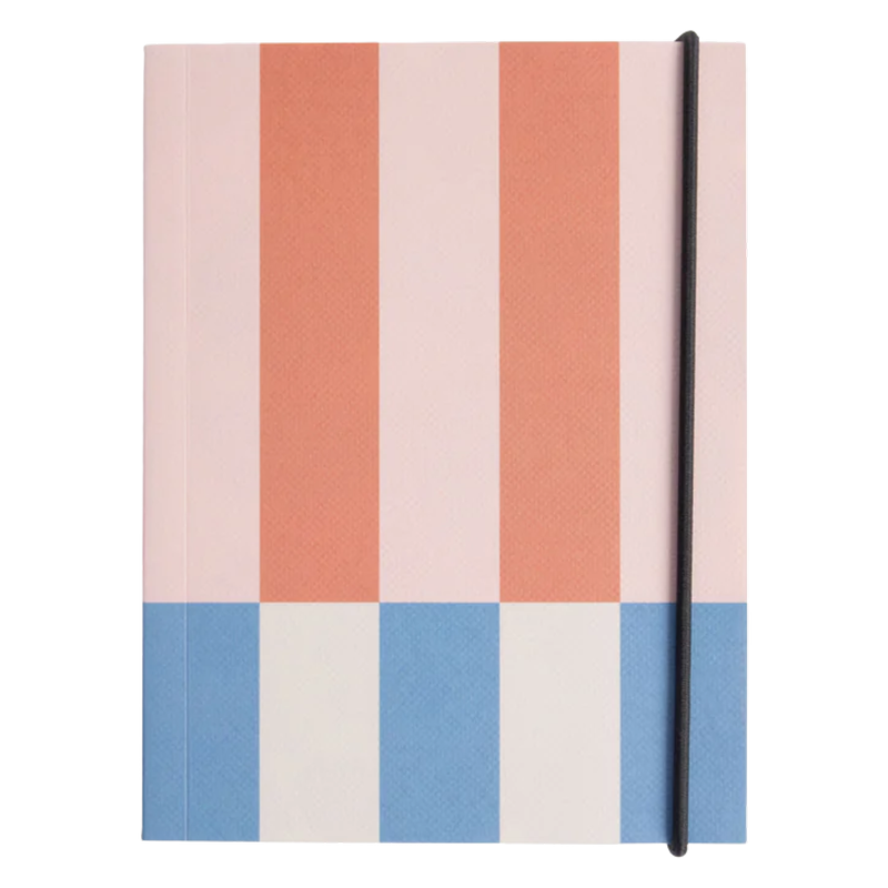 Caroline Gardner Offset Stripe Chunky Notebook, 1pcs