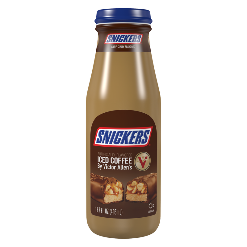 Victor Allen Snickers Iced Coffee 13.7oz Btl