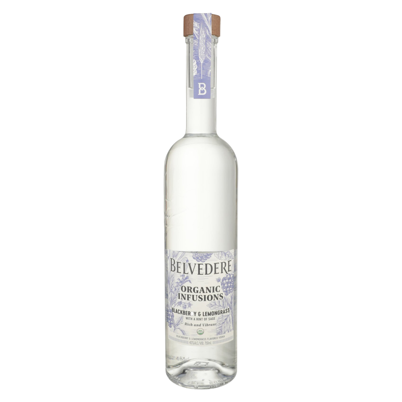 Belvedere Organic Vodka Infused Blackberry, Lemongrass, Sage 750ml