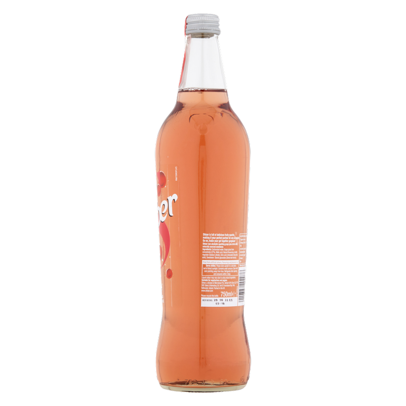 Shloer Rosé Sparkling Fruit Drink, 750ml