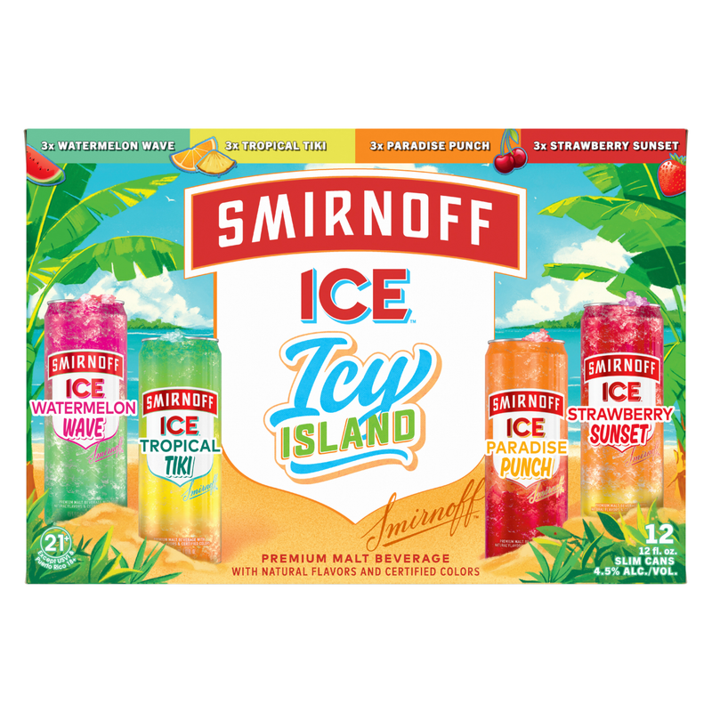 Seagram's Jamaican Me Happiness Variety Pack12pk 12oz Cans