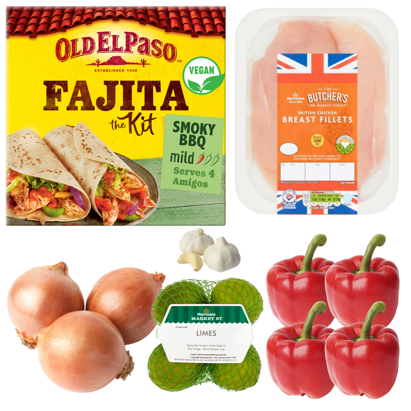 Chicken & Lime Fajitas Essentials