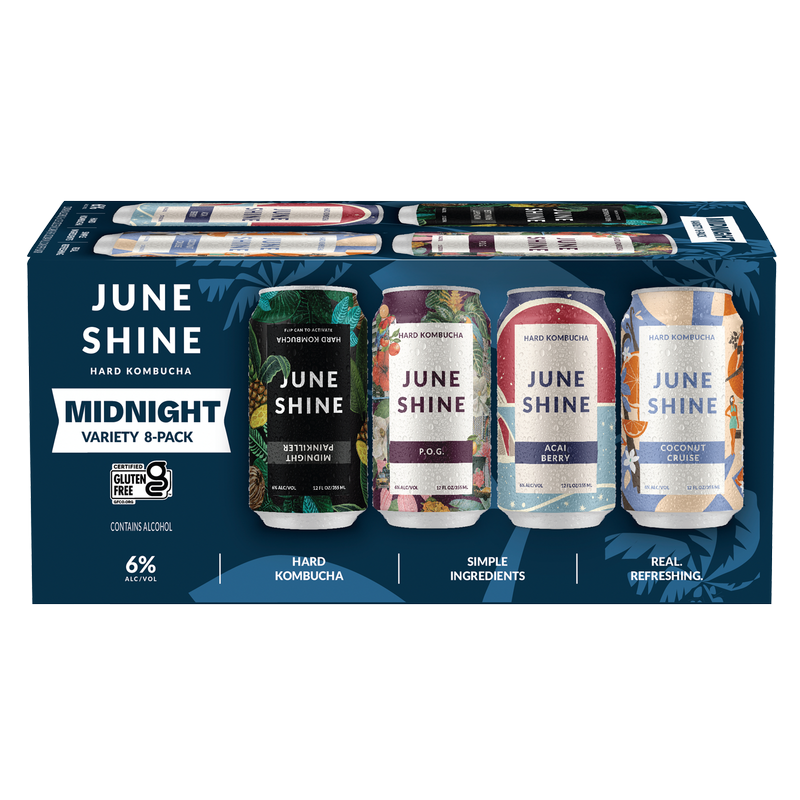 JuneShine Midnight Variety 8pk 12oz Can 6.0% ABV